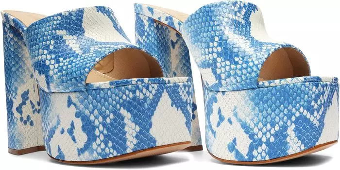 Туфли Schutz Cali, цвет Bright Blue