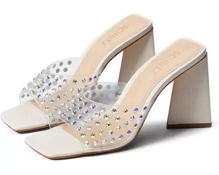 Туфли Schutz Lizah Crystal, цвет Transparente/Pearl