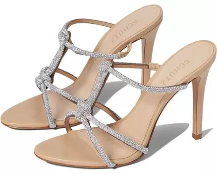 Туфли Schutz Naia, цвет Light Nude/Cristal