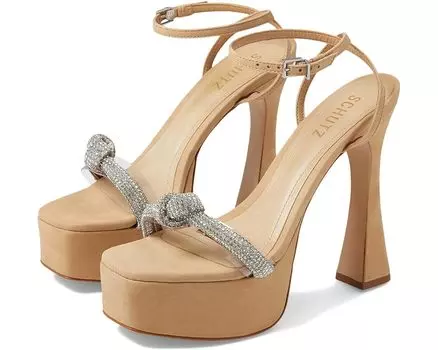 Туфли Schutz Peaky Platform, цвет Transparente/Light Nude