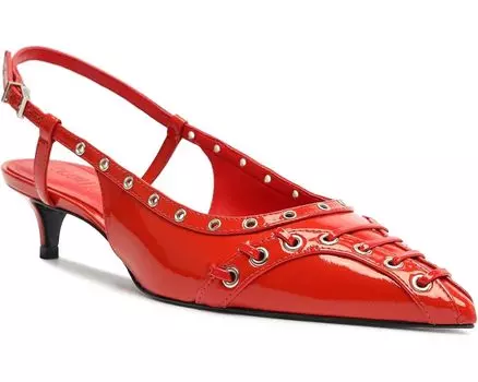 Туфли Schutz Ruth Mid, цвет Flame Scarlet