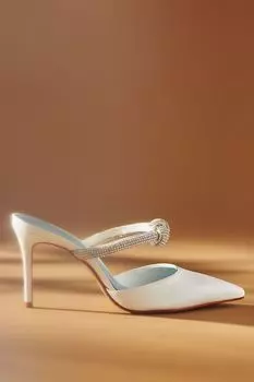 Туфли Schutz с жемчугом, белый