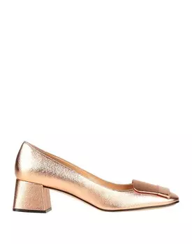 Туфли Sergio Rossi, розовое золото