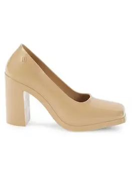 Туфли Shift на блочном каблуке Melissa, бежевый
