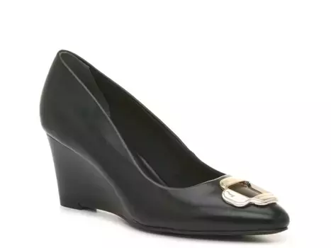 Туфли Shiloh Wedge Pump Anne Klein, черный