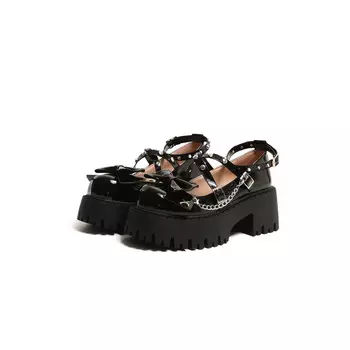 Туфли SHUXI Mary Jane Shoes Women's