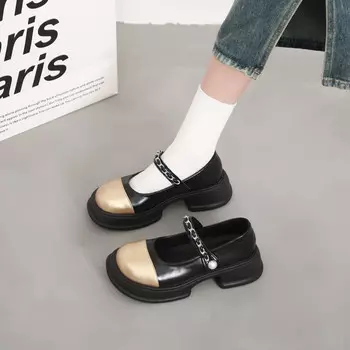 Туфли SHUXI Mary Jane Shoes Women's
