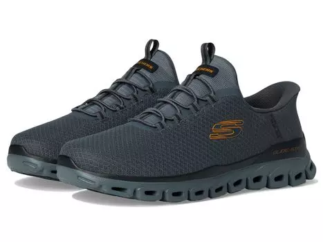 Туфли SKECHERS Glide-Step Noxus Hands Free Slip-in, цвет Charcoal/Orange
