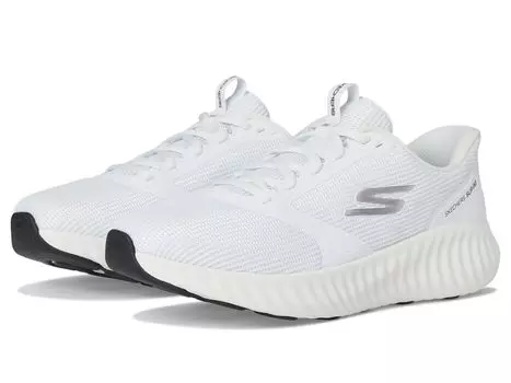 Туфли SKECHERS Hands Free Slip-ins Go Run Now Sneaker, белый/черный