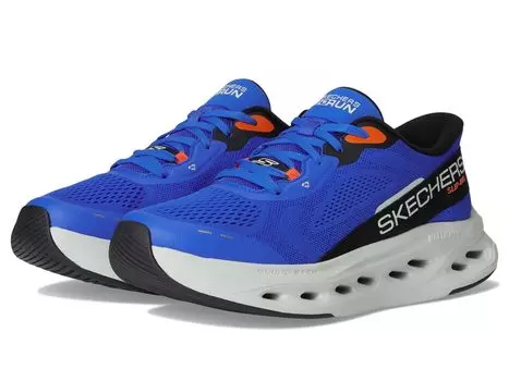 Туфли SKECHERS Hands Free Slip-ins Max Cushioning Glide-Step - Advert Sneaker, цвет Blue/Orange