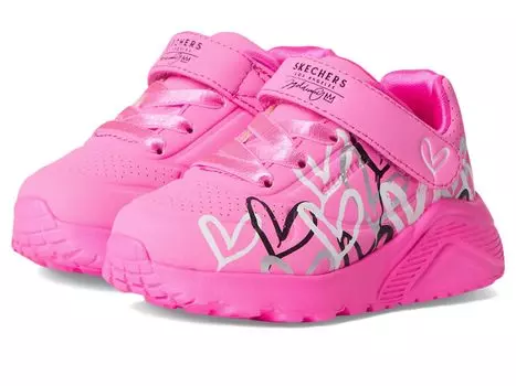 Туфли SKECHERS KIDS Uno Lite - Love Levitate 314078N, цвет Hot Pink/Multi
