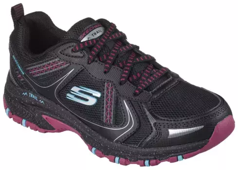 Туфли Skechers на шнуровке "HILLCREST - VAST ADVENTURE", со стелькой из пеноматериала с эффектом памяти, повседневная обувь, полуботинки, туфли на шнуровке, фиолетовый