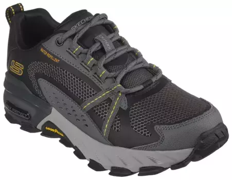 Туфли Skechers на шнуровке "MAX PROTECT", с пропиткой 3M Scotchgard, повседневная обувь, полуботинки, туфли на шнуровке, серый