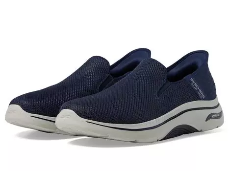 Туфли SKECHERS Performance Go Walk Arch Fit 2.0- Hands Free 2 Hands Free Slip-Ins, темно-синий