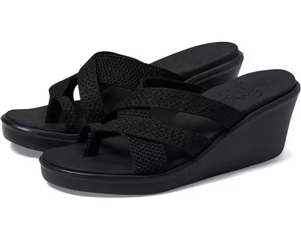 Туфли SKECHERS Rumble On - Heat Maze, цвет Black/Black