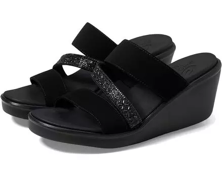 Туфли SKECHERS Rumble On - Social Glam, цвет Black/Black