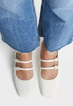 Туфли Slingback Style Stradivarius, белый