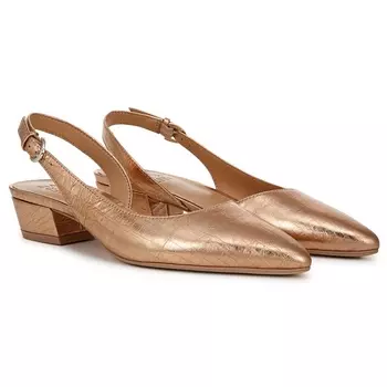 Туфли-слингбэки Naturalizer, champagne leather