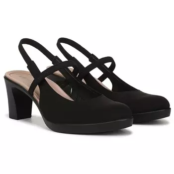 Туфли-слингбеки Evoke Lifestride, black fabric