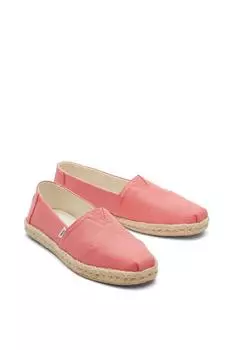Туфли-слипоны Alpargata Rope' TOMS, розовый