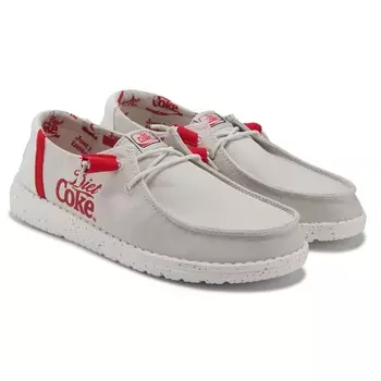 Туфли-слипоны Wendy Coca Cola Heydude, Diet Coke Grey / Red