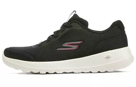 Туфли-слипоны женские низкие черные/белые Skechers