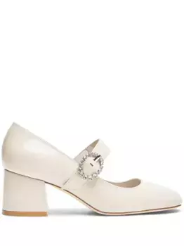 Туфли Sloane 60 Stuart Weitzman, белый