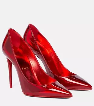 Туфли So Kate 100 из лакированной кожи Christian Louboutin, красный