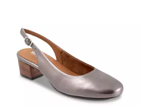 Туфли Softwalk Largo Pump, оловянный металлик