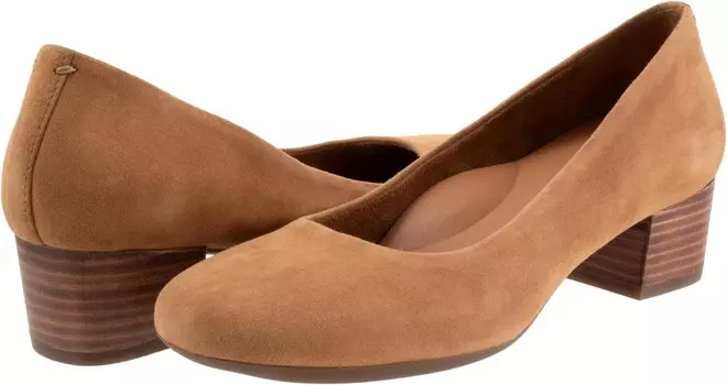 Туфли SoftWalk Lynn, цвет Camel Nubuck