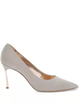 Туфли Solar Eclipse с заостренным носком Casadei, розовый