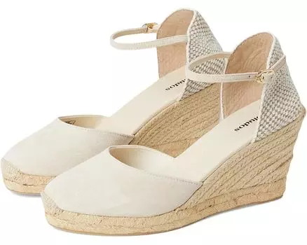 Туфли Soludos Marseille Wedge Espadrille, цвет La Concha Ivory 1