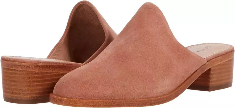 Туфли Soludos Suede Venetian Mule, цвет Sahara Pink