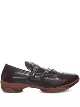 Туфли Sonia с пряжками Kiko Kostadinov, коричневый