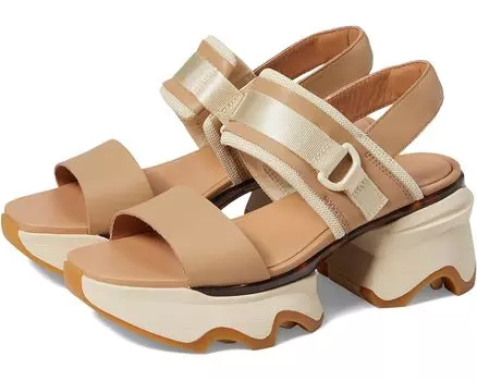 Туфли SOREL Kinetic Impact Slingback Heel Sandal, цвет Honest Beige/Honey White