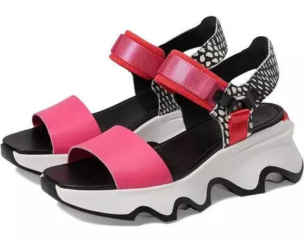 Туфли SOREL Kinetic Impact Y-Strap High Sandal, цвет Nico/Sea Salt