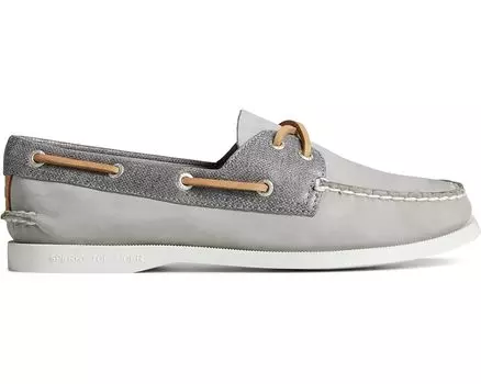 Туфли Sperry Authentic Original 2-Eye, цвет Grey Leather