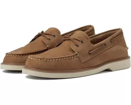 Туфли Sperry Authentic Original 2-Eye Double Sole, цвет Tan Nubuck