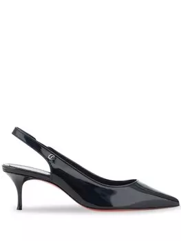 Туфли Sporty Kate 55 с ремешком на пятке Christian Louboutin, черный