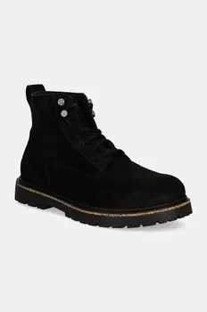 Туфли средней высоты Highwood с кружевом Birkenstock, черный