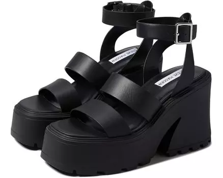 Туфли Steve Madden Abbot Sandal, черная кожа