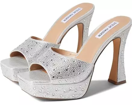 Туфли Steve Madden Avery Heeled Sandal, цвет Silver Multi
