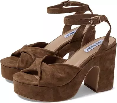 Туфли Steve Madden Caelan Heeled Sandal, цвет Chestnut Suede