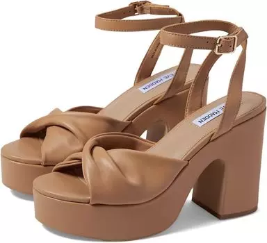 Туфли Steve Madden Caelan Heeled Sandal, цвет Tan Leather