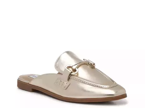Туфли Steve Madden Clapton Mule, кожа золотистого металлика