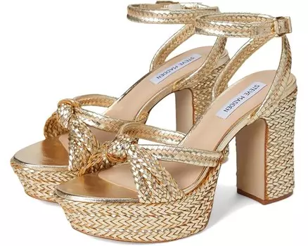 Туфли Steve Madden Ibiza, цвет Gold Leather