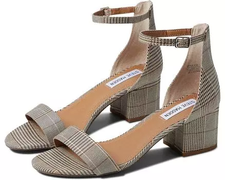 Туфли Steve Madden Irenee Heeled Sandal, цвет Black Plaid