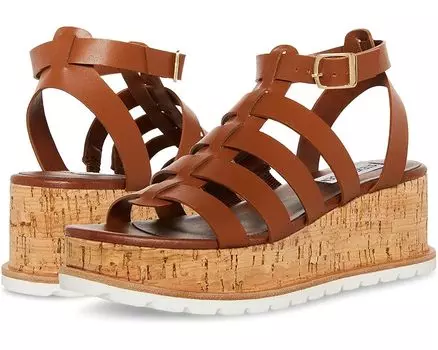 Туфли Steve Madden Kaydee Sandal, цвет Cognac Leather