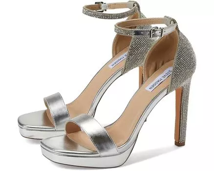 Туфли Steve Madden Maisa Heeled Sandal, цвет Silver Multi