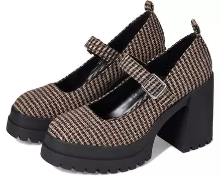 Туфли Steve Madden Orsen Mary Jane Pump, цвет Brown Plaid